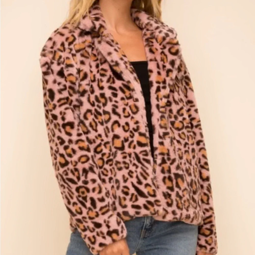 Leopard Fur Jacket - Picture 4 of 12